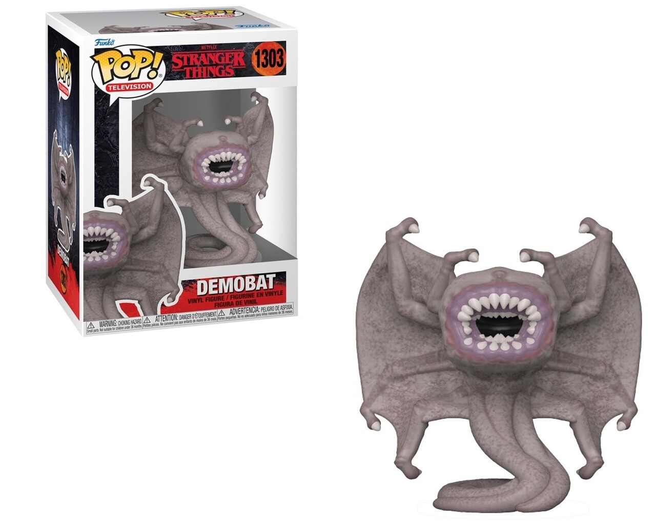 Stranger Things 4th Season Demobat Vinyl POP! Figure Toy #1303 FUNKO NEW NIB