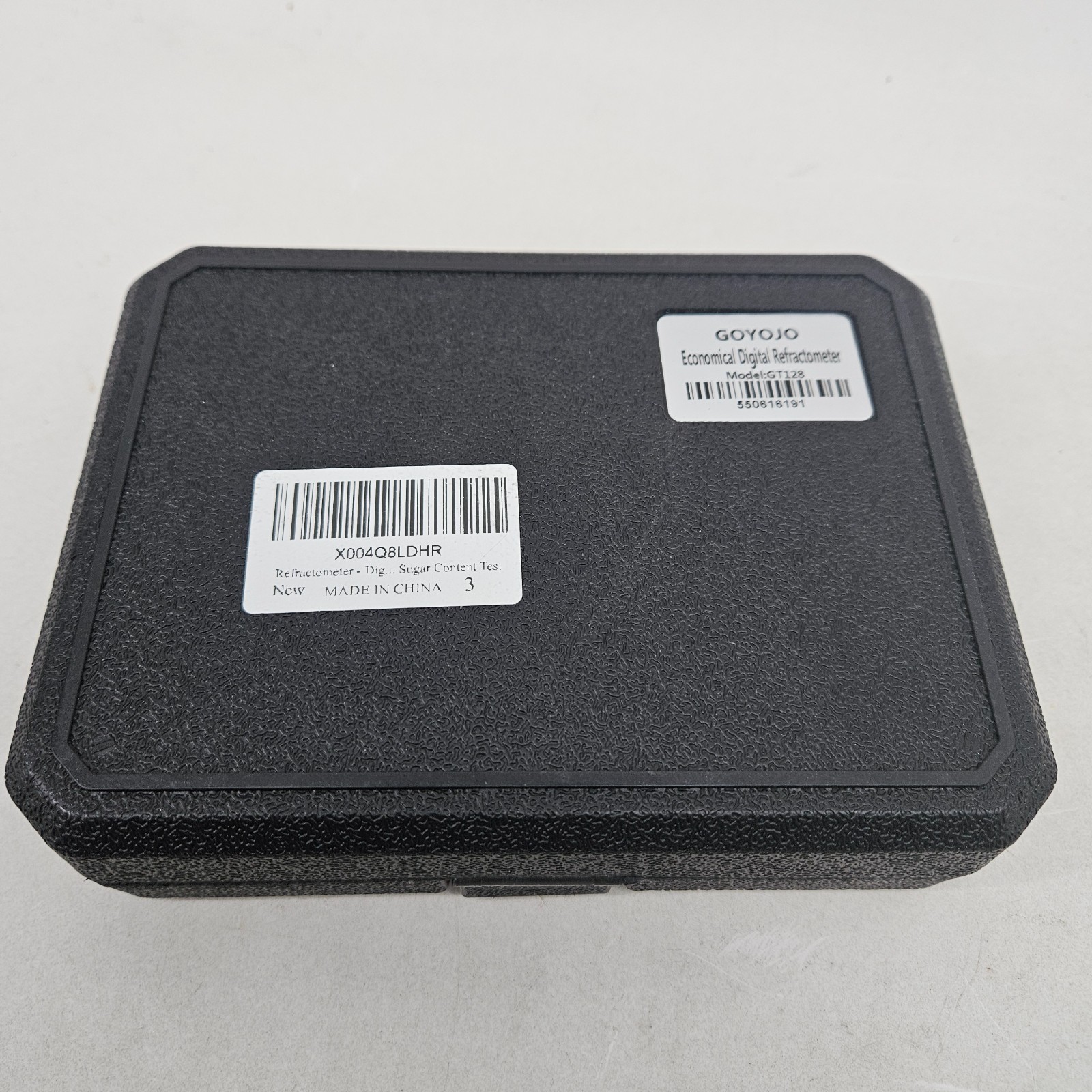 Digital Brix Refractometer 0-55% Range Meter ±0.5 Brix/1℃ Accuracy with Case