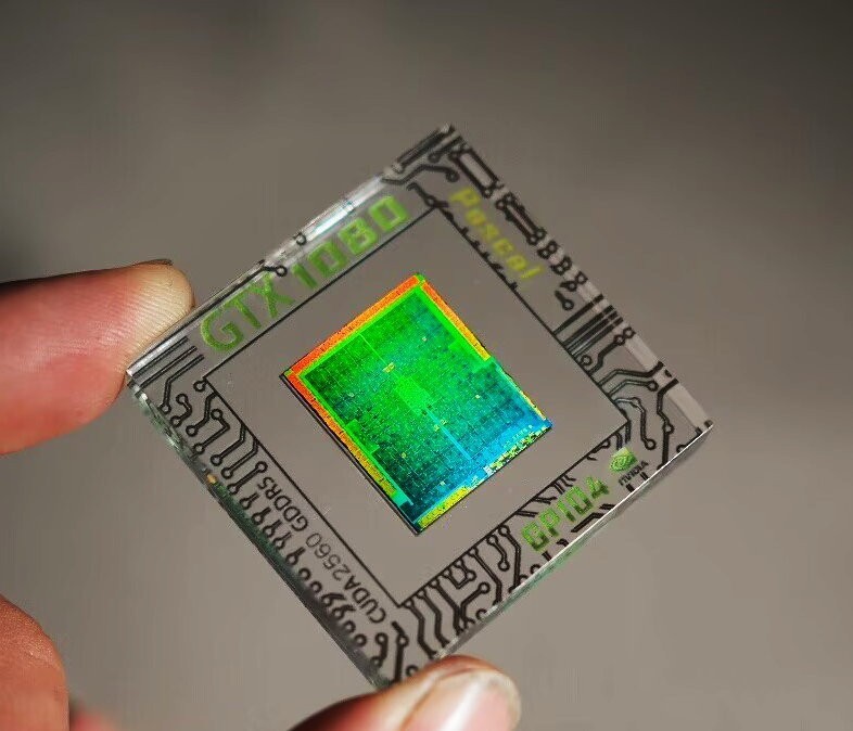 Wafer Core Series: Nvidia GTX1080 Silicon Wafer—Where Technology Meets Artistry