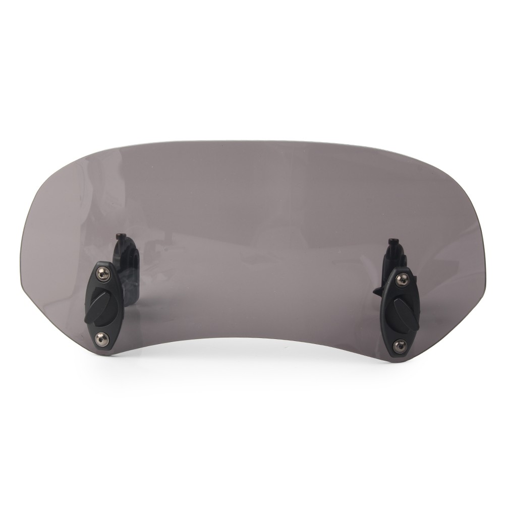 Universal Adjustable Windshield Clip On Extension Spoiler Wind Deflector Motor