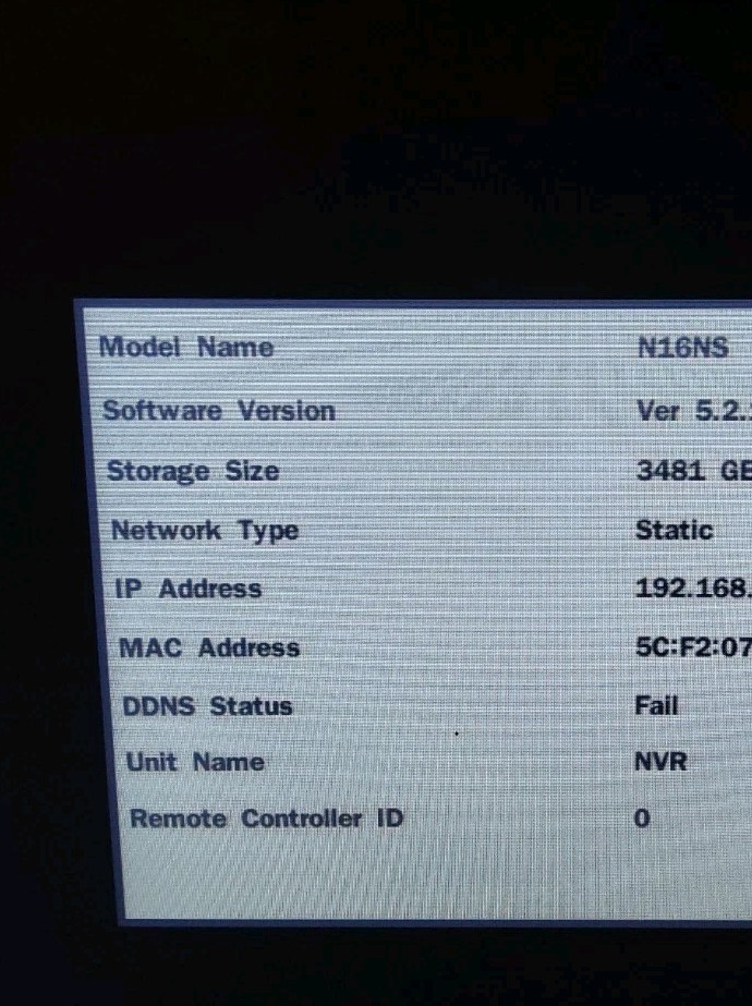 Speco N16NS4TB 16 CH 4TB, Network Server, See Description