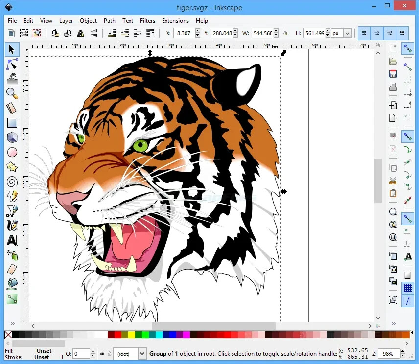 Inkscape Pro Illustrator Vector Graphic Design Software for Windows & Mac on CD