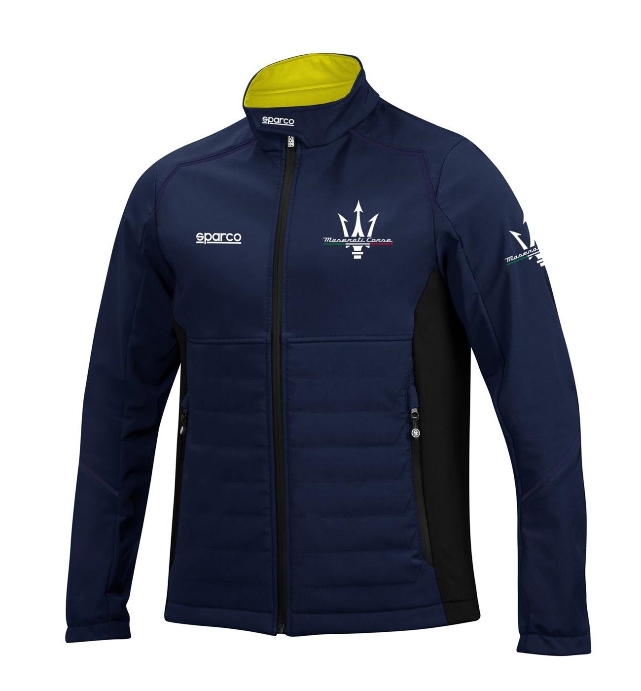 Sparco Maserati Windbreaker Jacket Rally Motorsport Navy Blue Sizes XS-XXXL