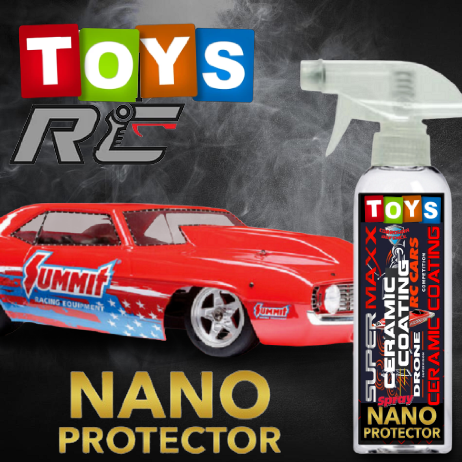 LARGE RC DRONE " CERAMIC COATING ADVANCED ALL SURFACE & ELECTRICAL PROTECTION"