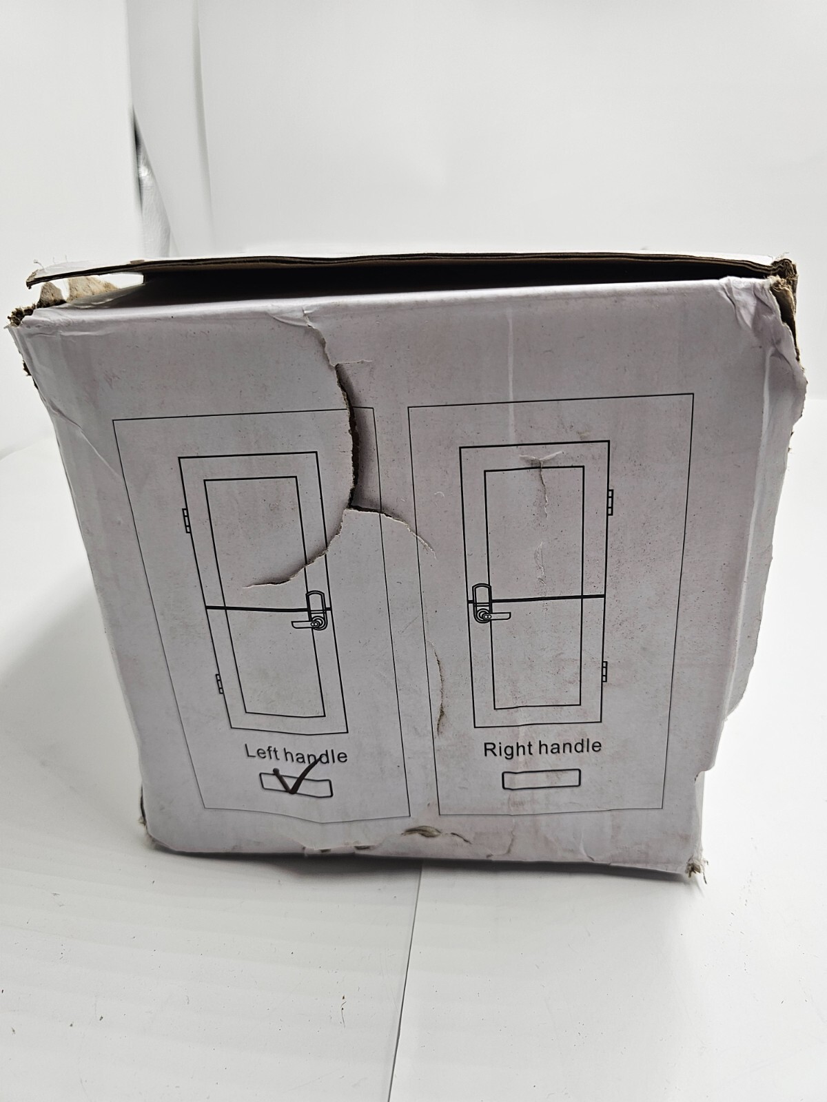 Mortise Lock Door Handle, Left Hand Replacement Heavy Duty