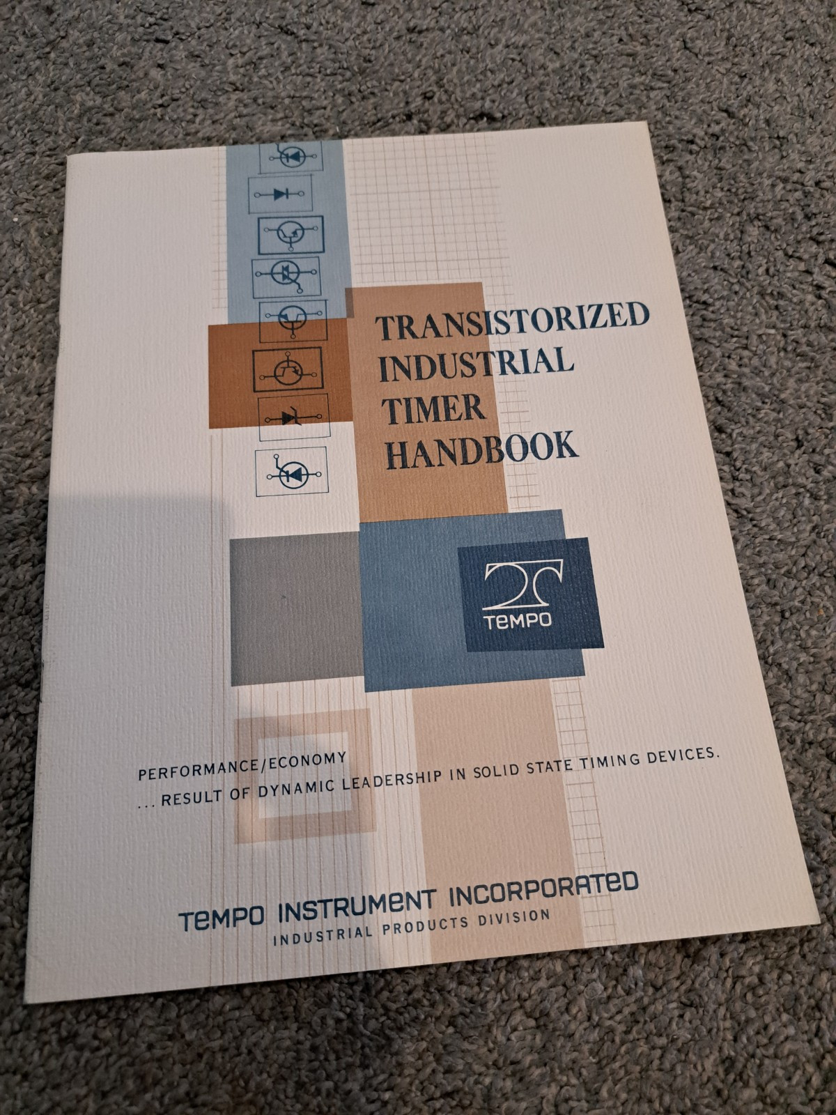 Transistorized Industrial Timer Handbook Tempo Instrument Incorporated 1965