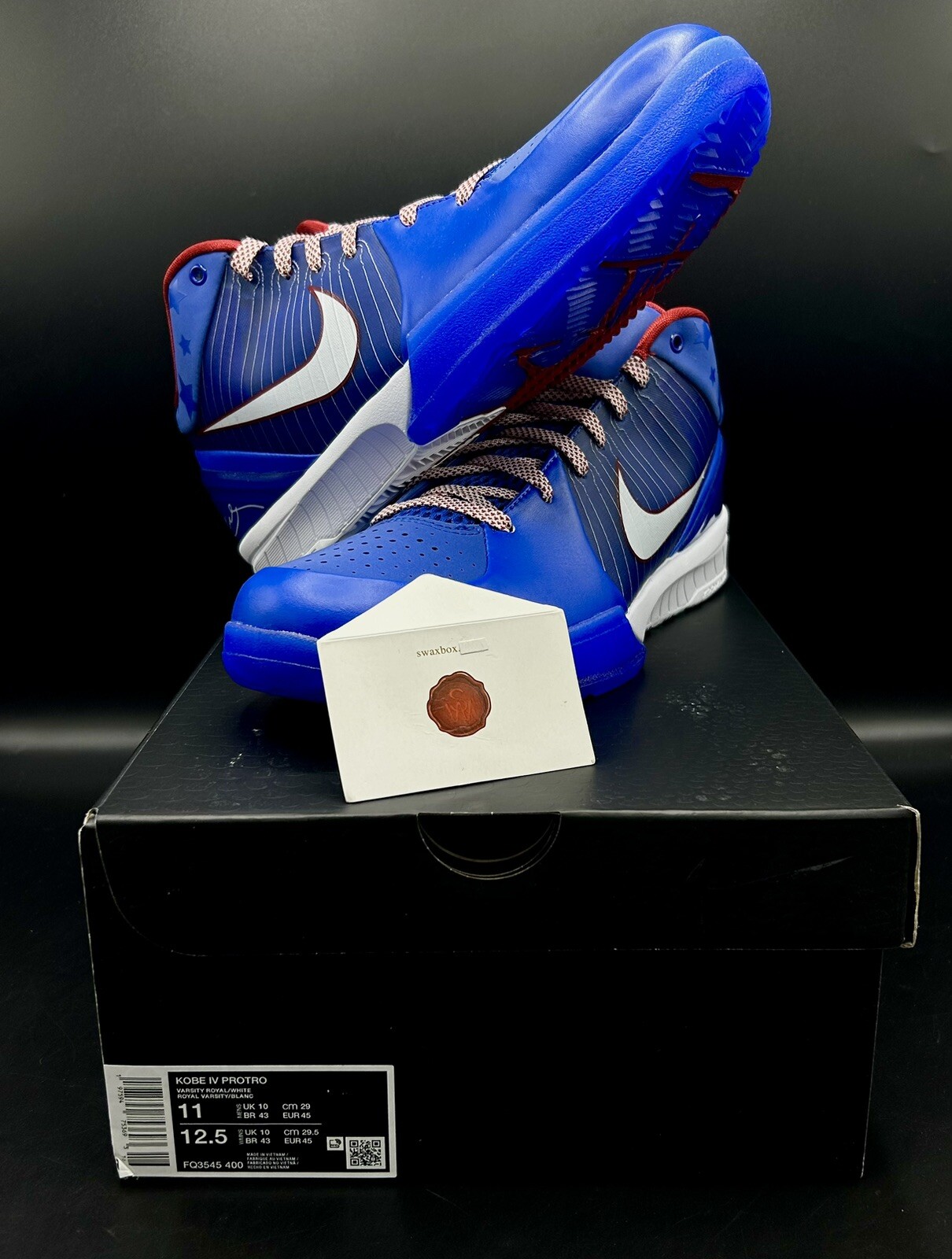 Nike Kobe 4 Protro “Philly" FQ3545-400 Ship Now