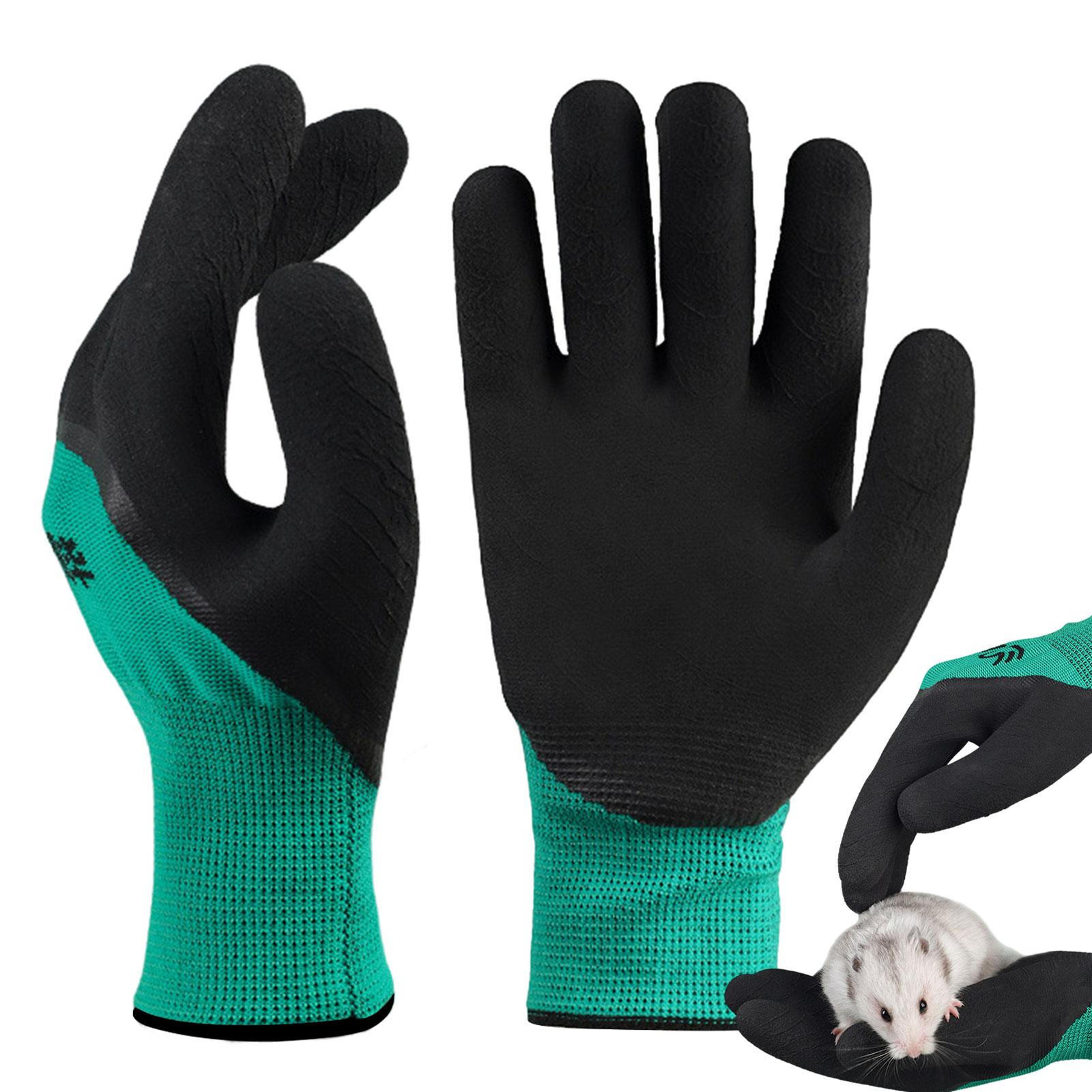 Training Anti-Bite Gloves Animal Handling Chew Protective Gloves Dog Cat Parrot