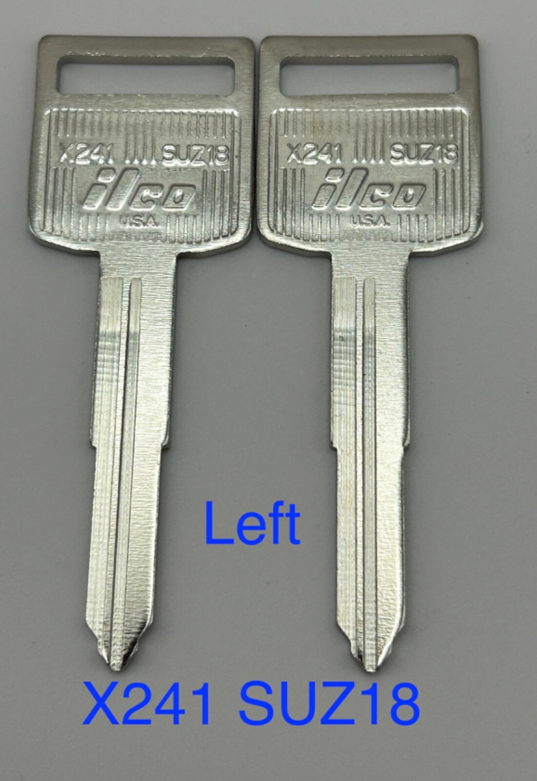 2 Key Blanks Suzuki GW250 GZ250 Hayabusa Intruder 1500 Katana Marauder 800 RF