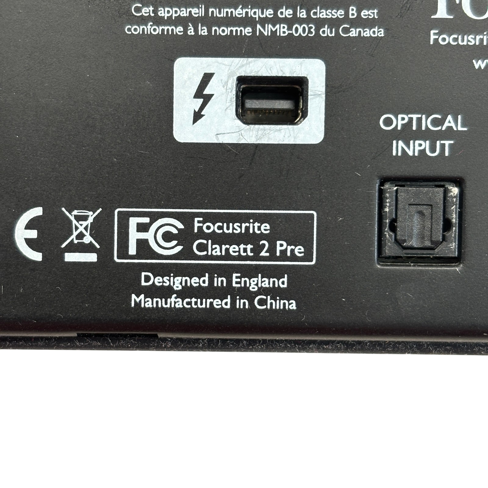 Focusrite Clarett 2Pre Audio Interface