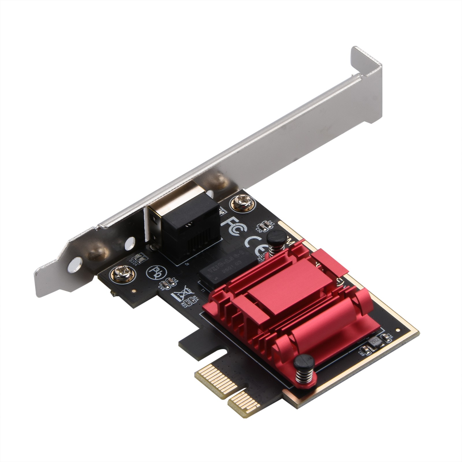 Network Adapter Card 2.5G PCI-E To RJ45 RTL8125 Computer Modification Accessory