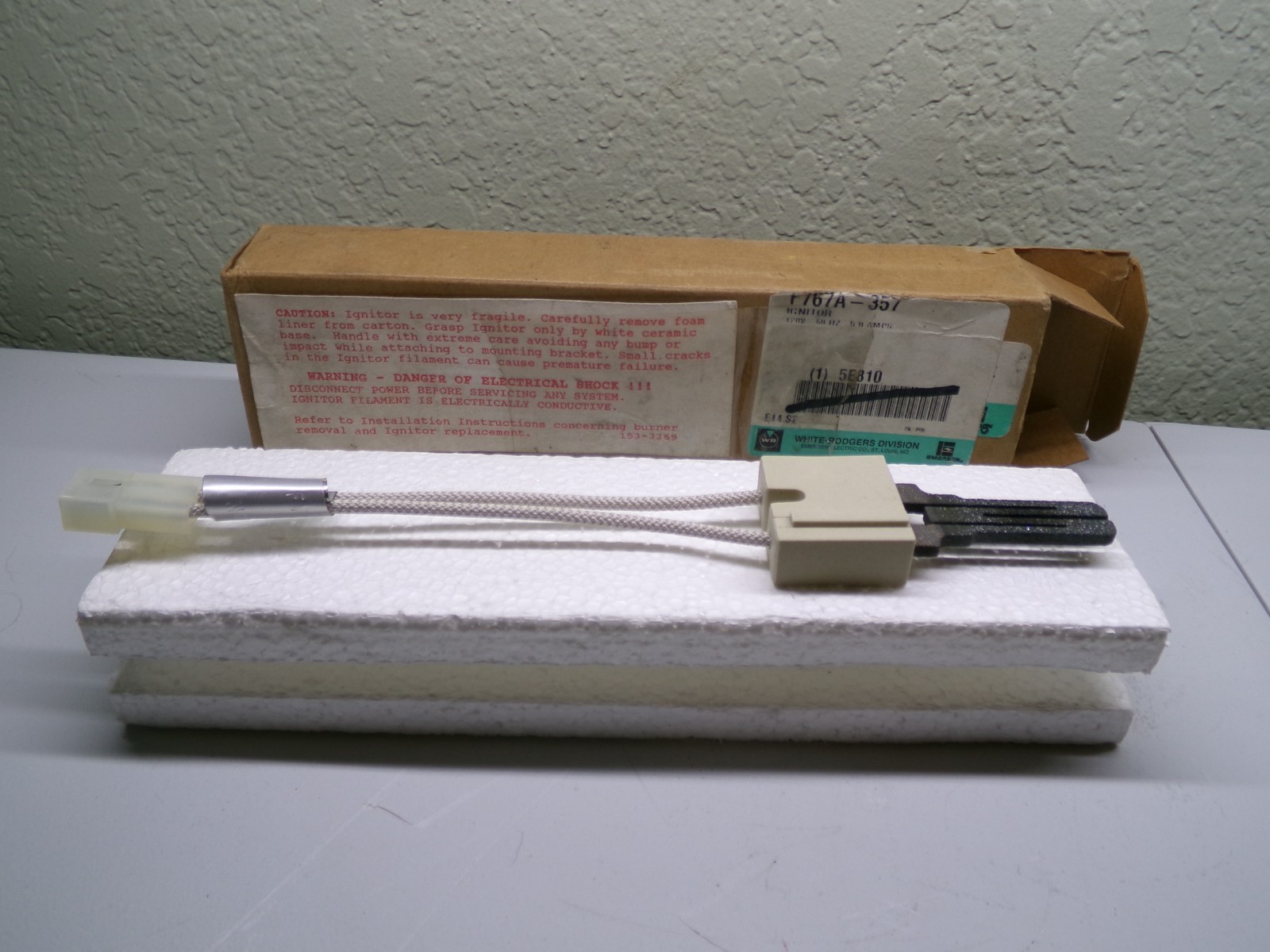 WHITE-RODGERS F767A-357 IGNITOR