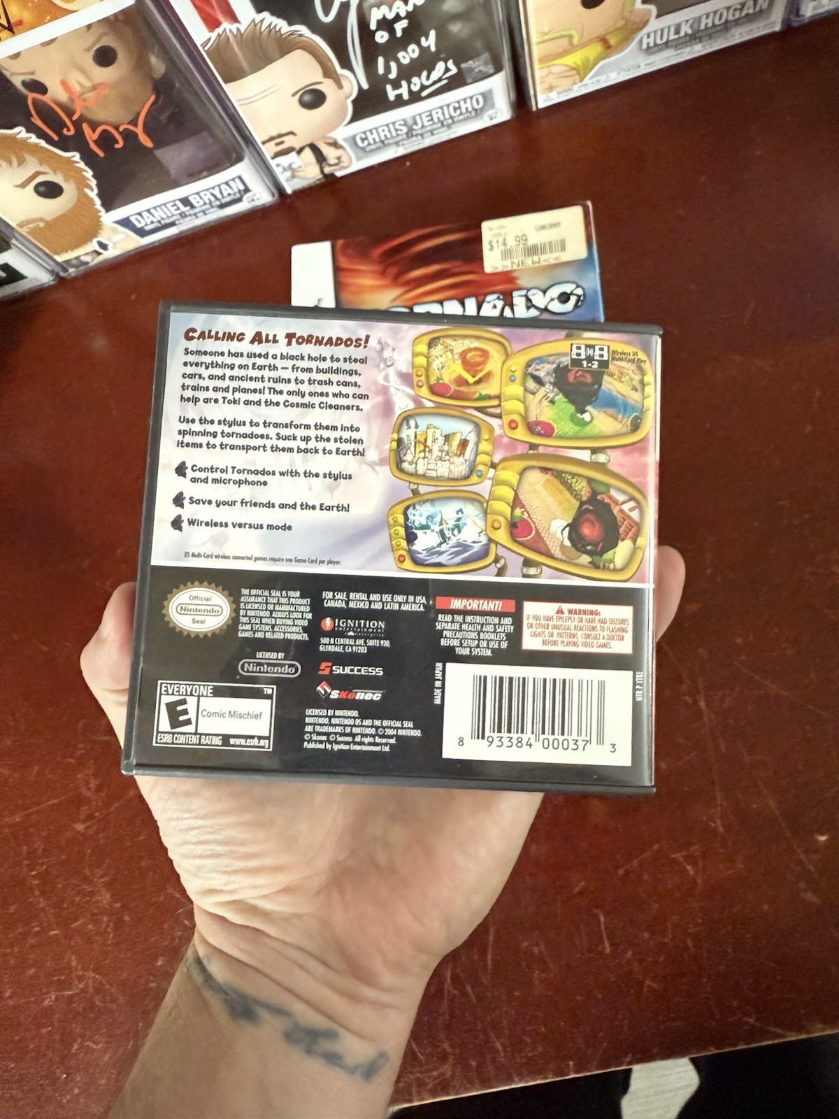 NO GAME - Case, Manual, Slip Cover Only - Tornado Nintendo DS