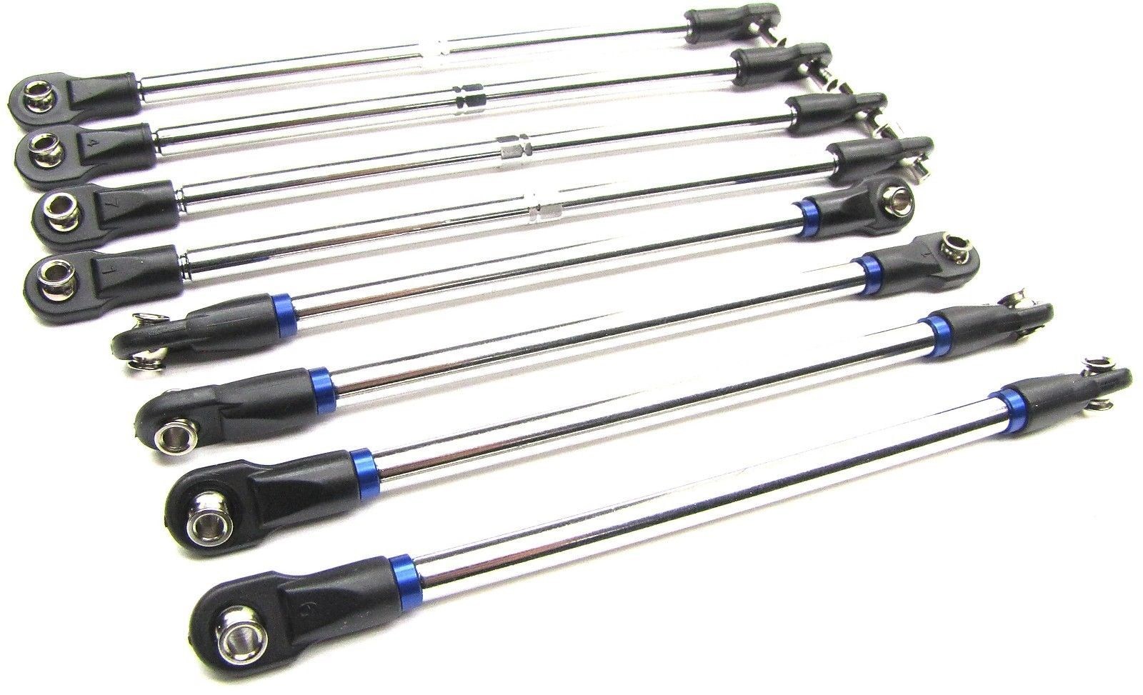 Fits Traxxas Nitro Revo 3.3 53097-3 - TIE RODS (PUSH turnbuckles steel toe links