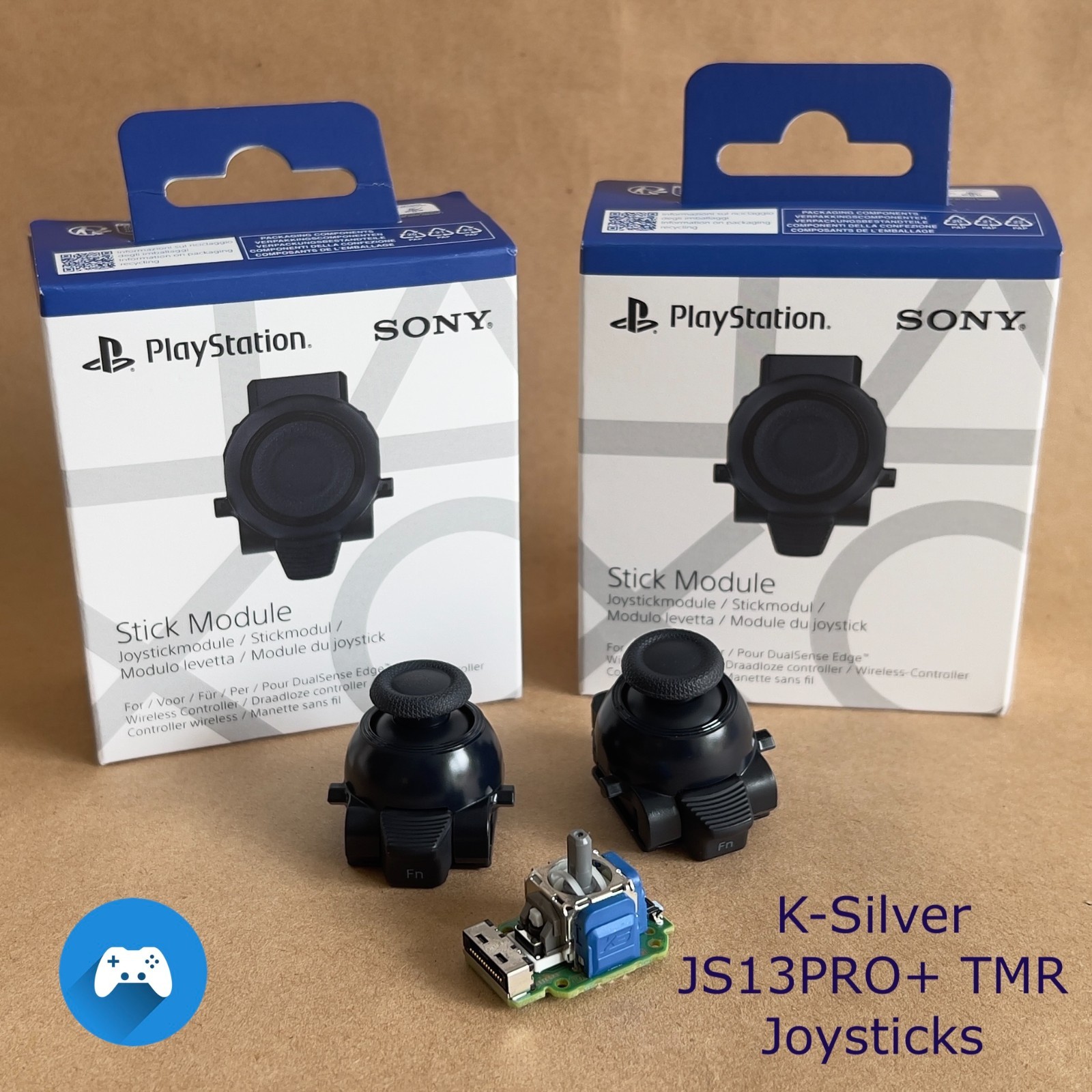 x2 NEW PS5 Edge Modules Upgraded with K-Silver or Gulikit TMR