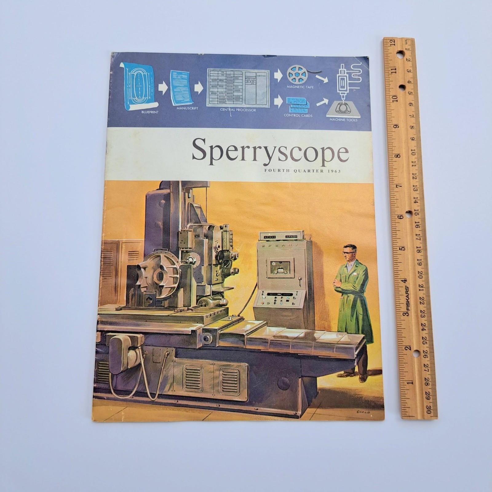 1963 Sperryscope Vol 16 No 7 Sperry Rand UNIVAC Computer Aerospace Magazine