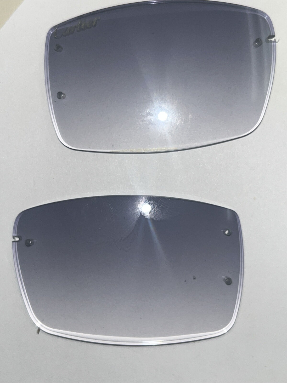 Gradient Grey Replacement Lens That Fits Cartier Big C Wires 37mm height