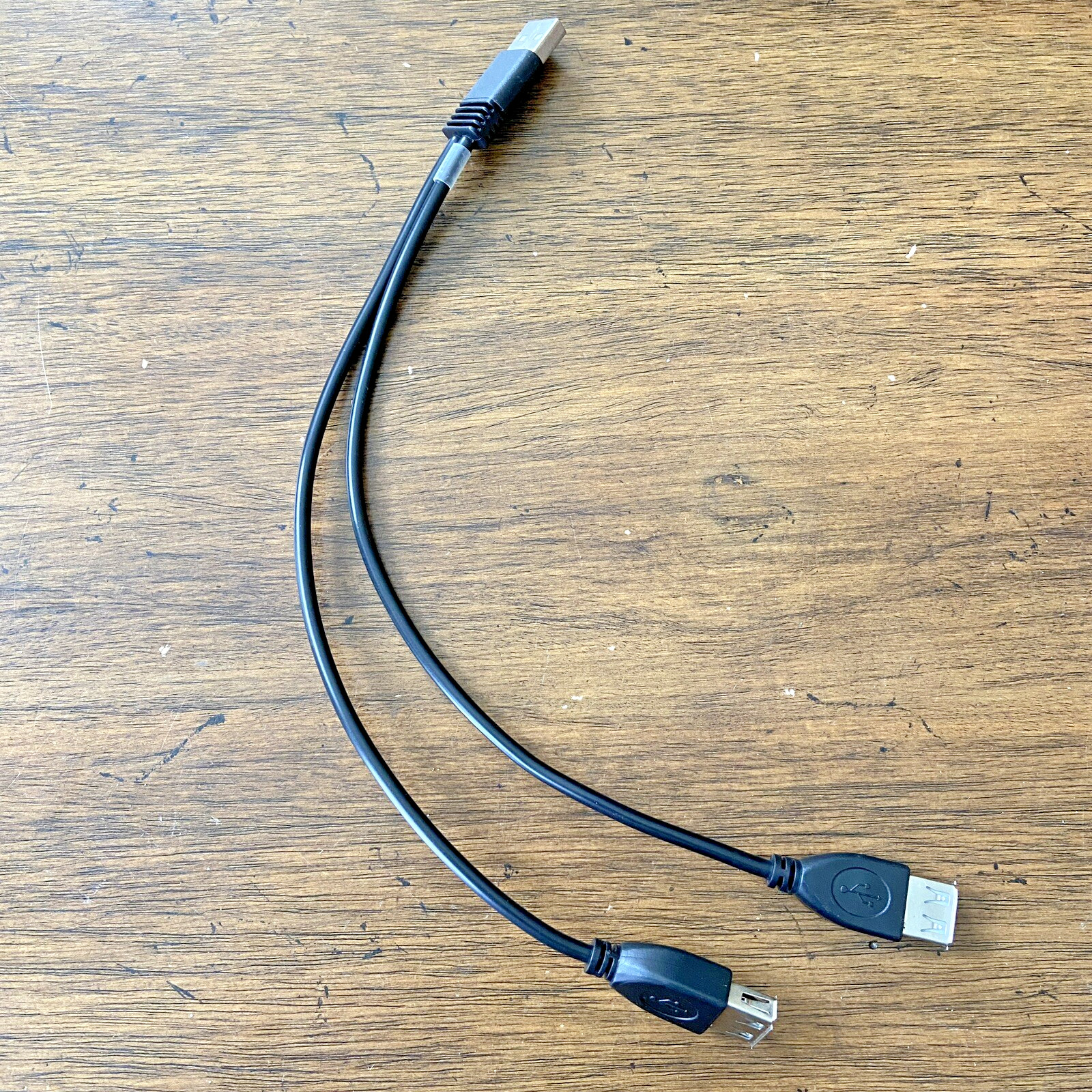USB A data cable splitter for Tesla model 3 2017 2018 2019 model year power cord