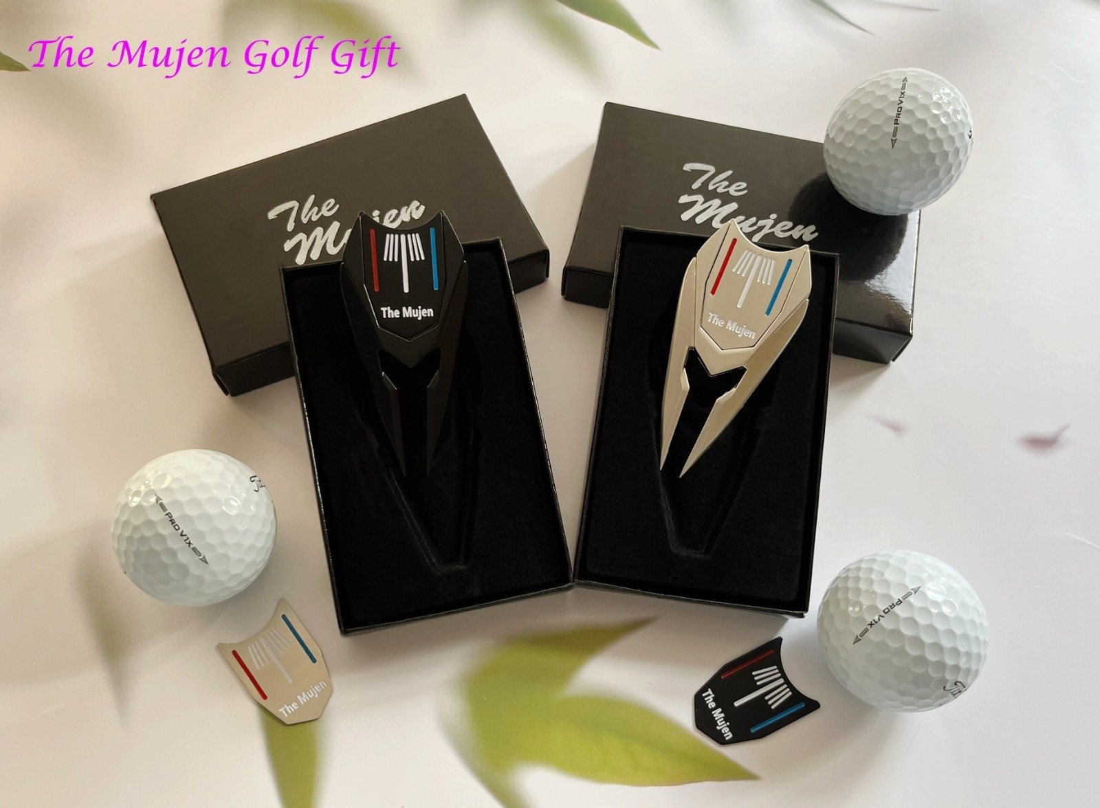 Golf Ball Marker, Golf Alignment Ball Marker for Putting, Golf Divot Tool