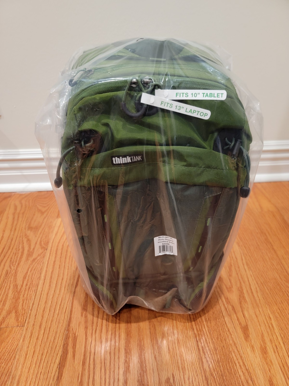 MindShift Gear BackLight 18L Backpack ThinkTank Hunter Green - NWT