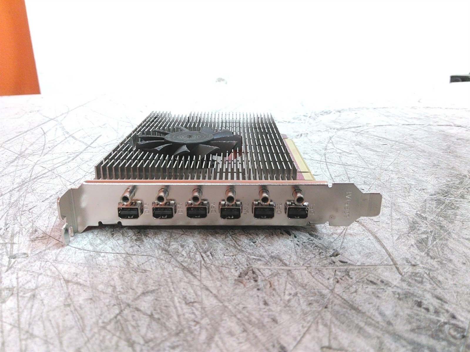 AMD Embedded Radeon E8860 E8860RF 6x Mini-DisplayPort PCIe Video Card