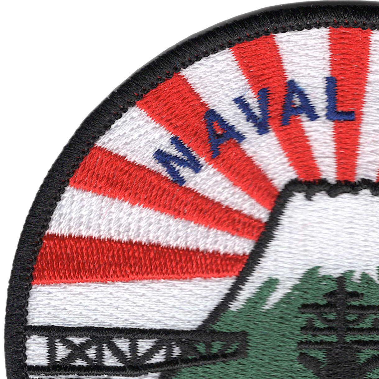 Naval Base Yokosuka Japan Patch - Sun Rays