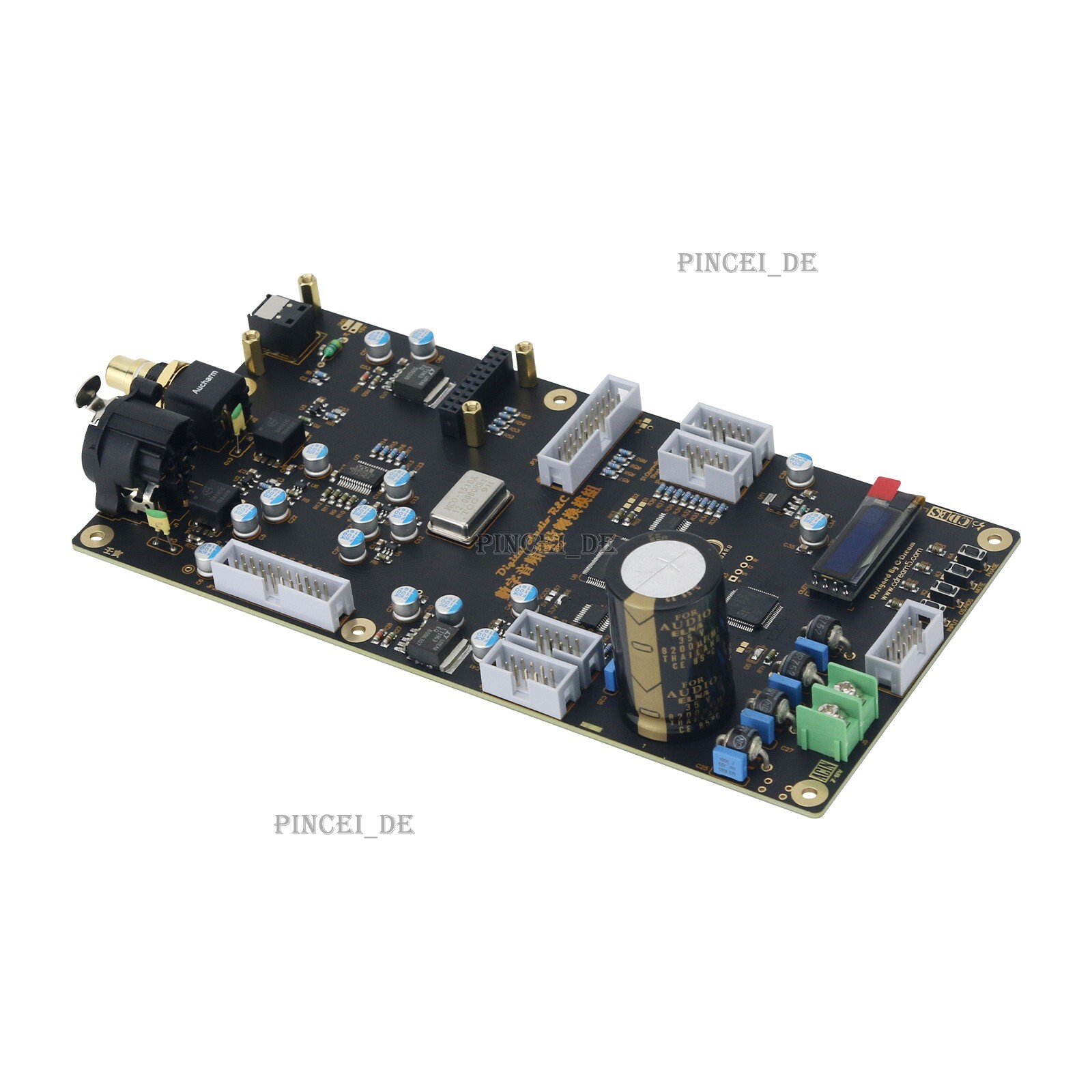 TDA1541 DAC Board Audio Decoder Board Supporting 384K Sampling Rate for DIY Use