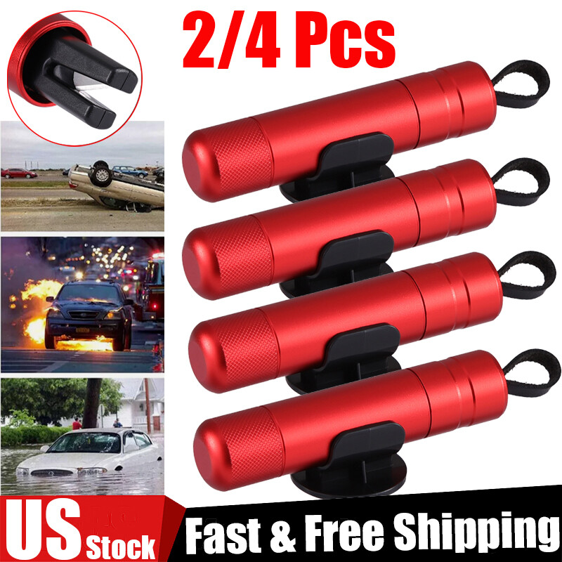 Car Safety Hammer Window Glass Breaker Seat Belt Emergency Escape Cutter Tool
