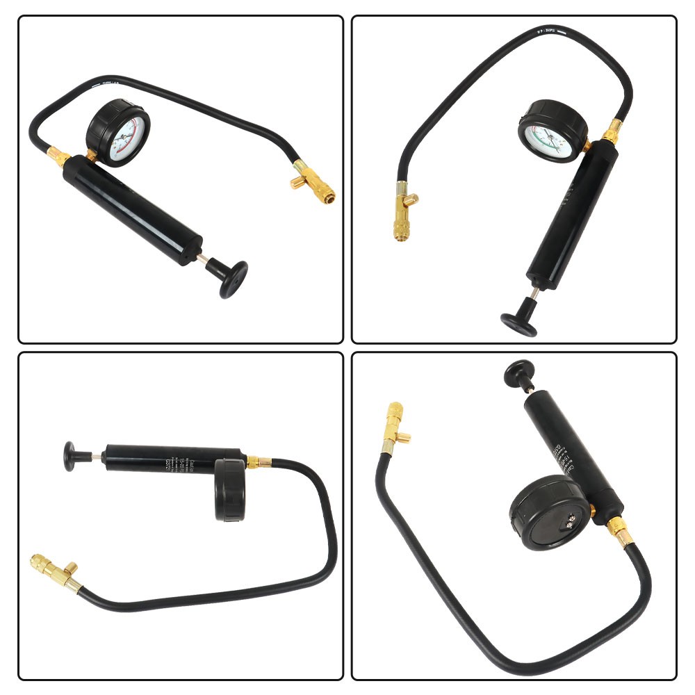 Universal Radiator Pressure Tester Cooling System Head Gasket Leak Detector 14pc