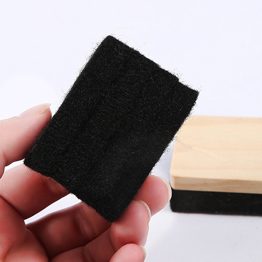 3 Pcs Chalkboard Eraser Black Whiteboard Dry Erasers for Blackboard