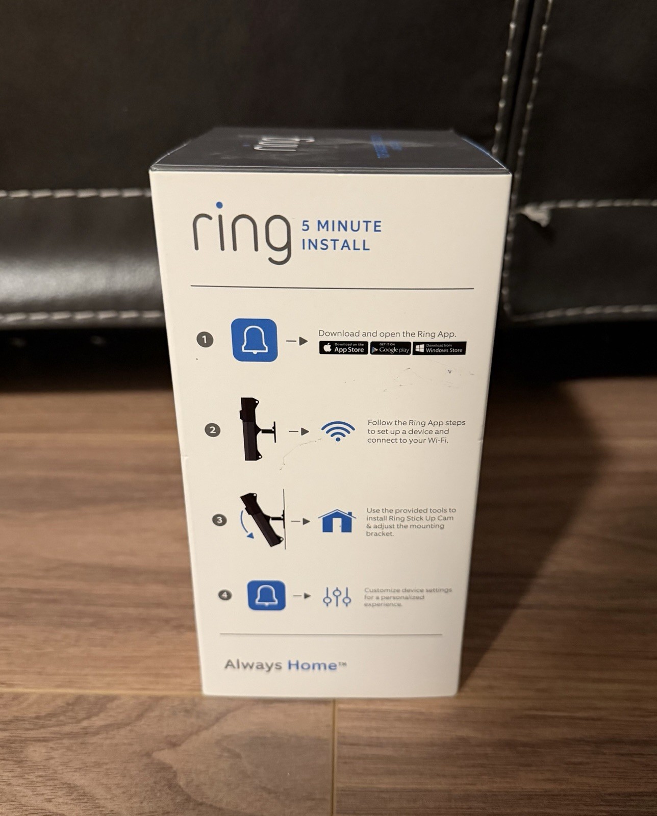 Ring Stick Up Cam Wireless Wire-Free Outdoor Security Camera • NOB