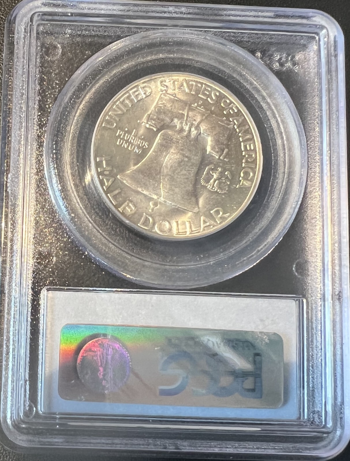1949-D 50C Franklin Silver Half Dollar PCGS MS64FBL