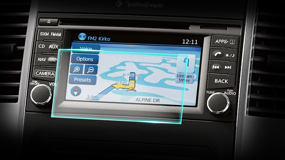 Crystal Clear Screen Protector for 2015 Nissan Xterra Vehicle Navigation