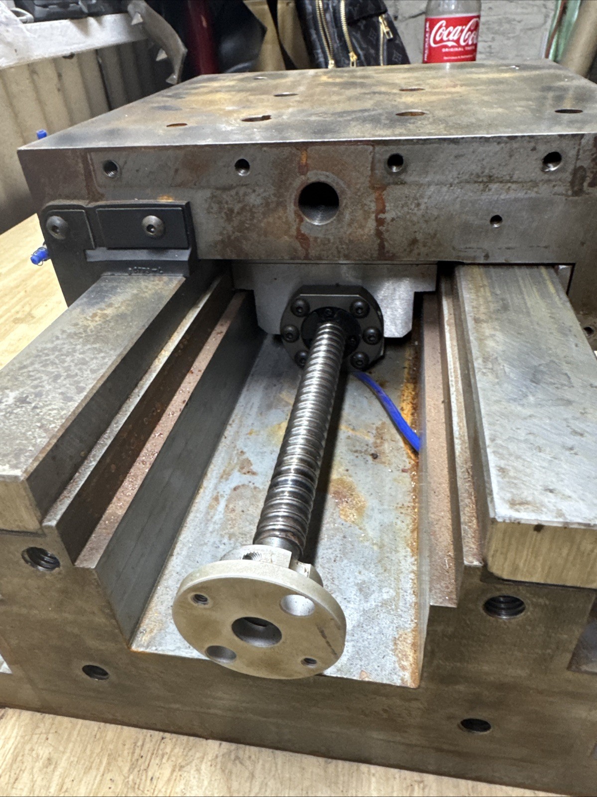 Russell T Gilman Linear Slide Table Heavy Duty CNC Machine Stage