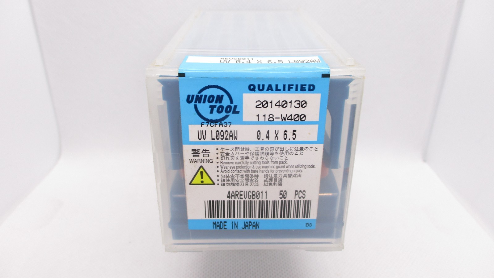 UNION TOOL Micro Drill Bits 0.4 x 6.5 Quantity 50