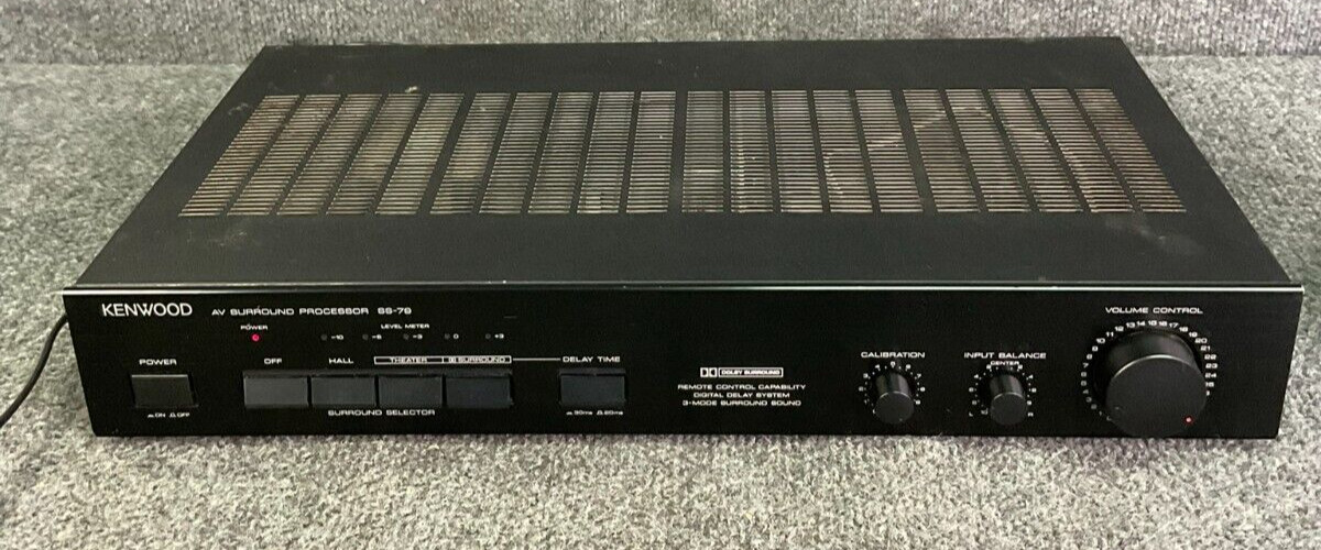 Kenwood SS-79 Processor AV Surround Sound Digital Delay System 32975