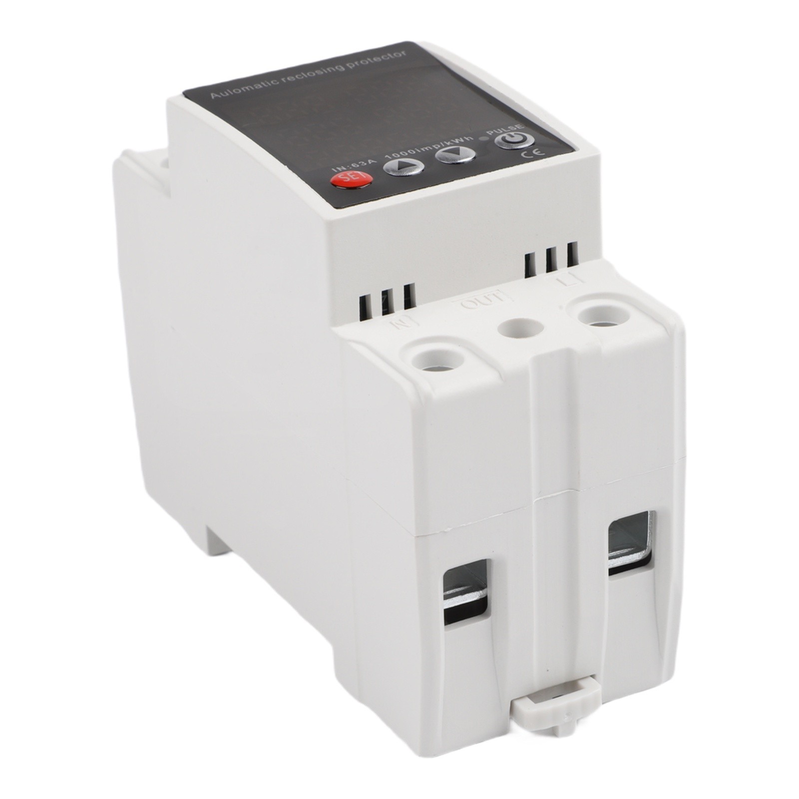 Voltage Safety Meter with AC80 300V Operating Range and 63A Load Capacity