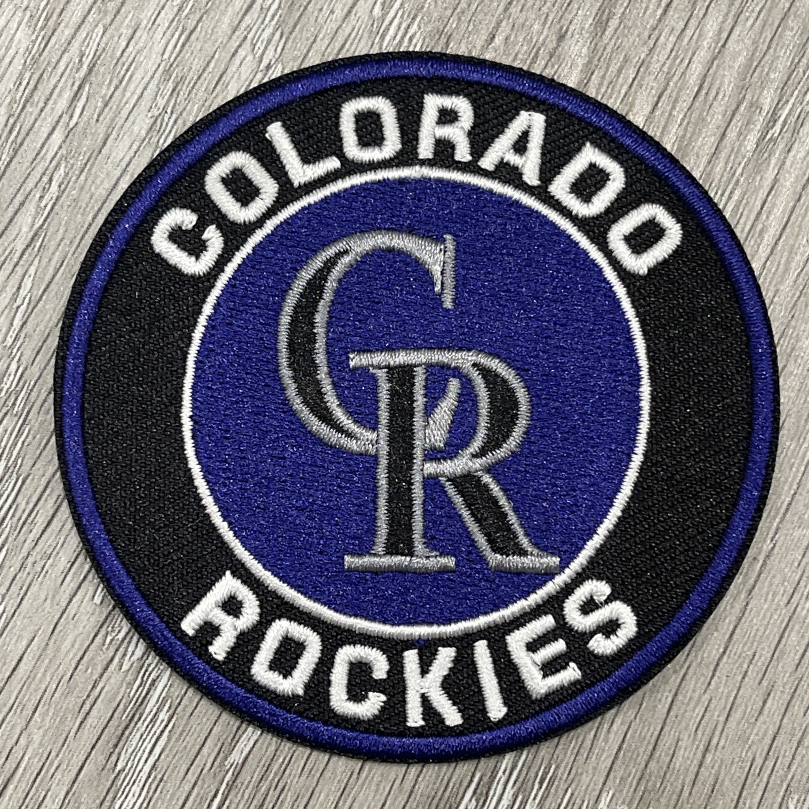 Colorado Rockies Baseball Patch MLB Embroidered Iron/Sew On 3x3 Inch