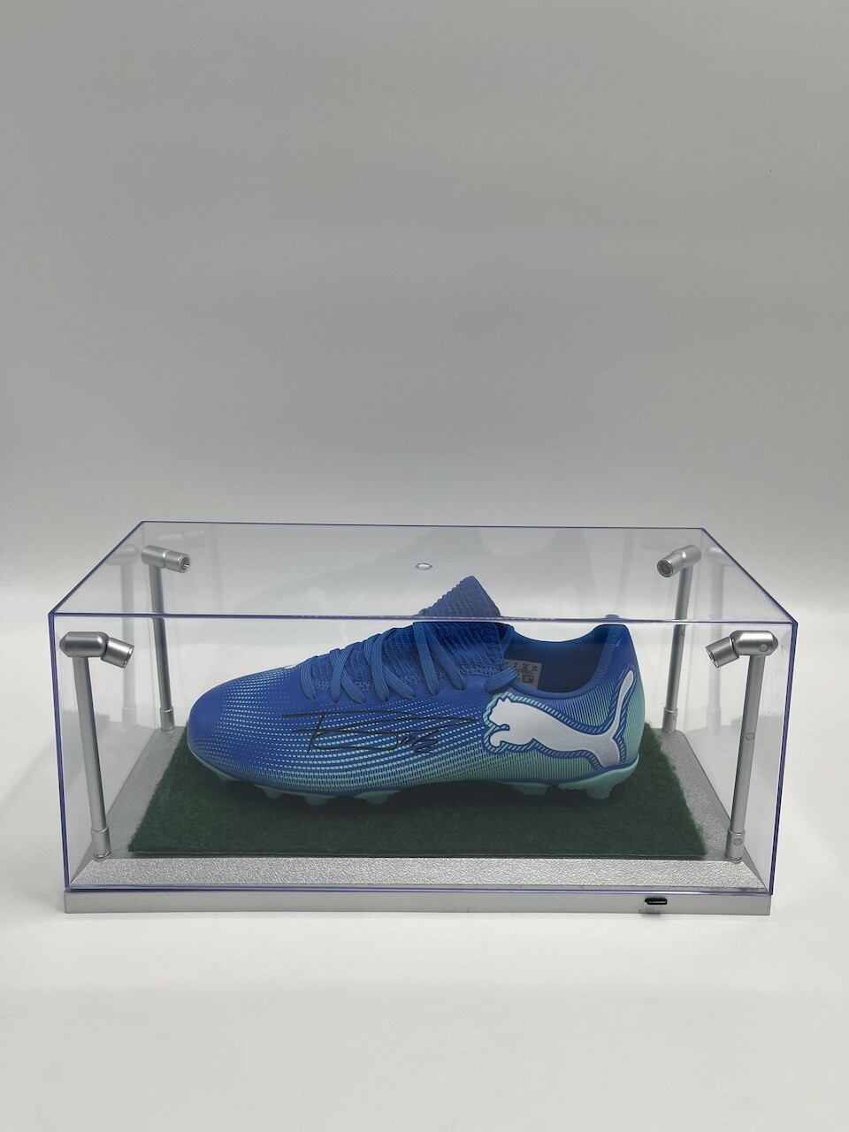 Football Shoe Display Case With LED Lighting