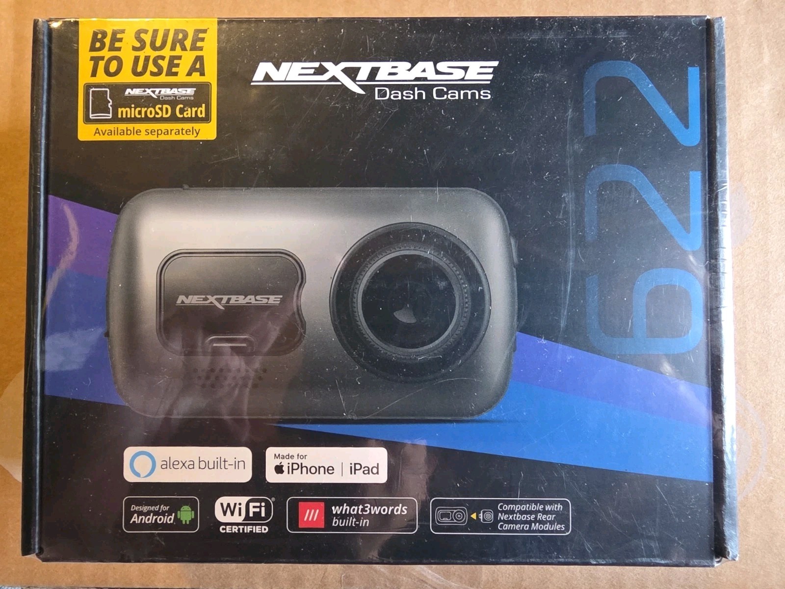 Brand New Nextbase 622GW 4K Dash Cam Bluetooth 5.0 - Silver