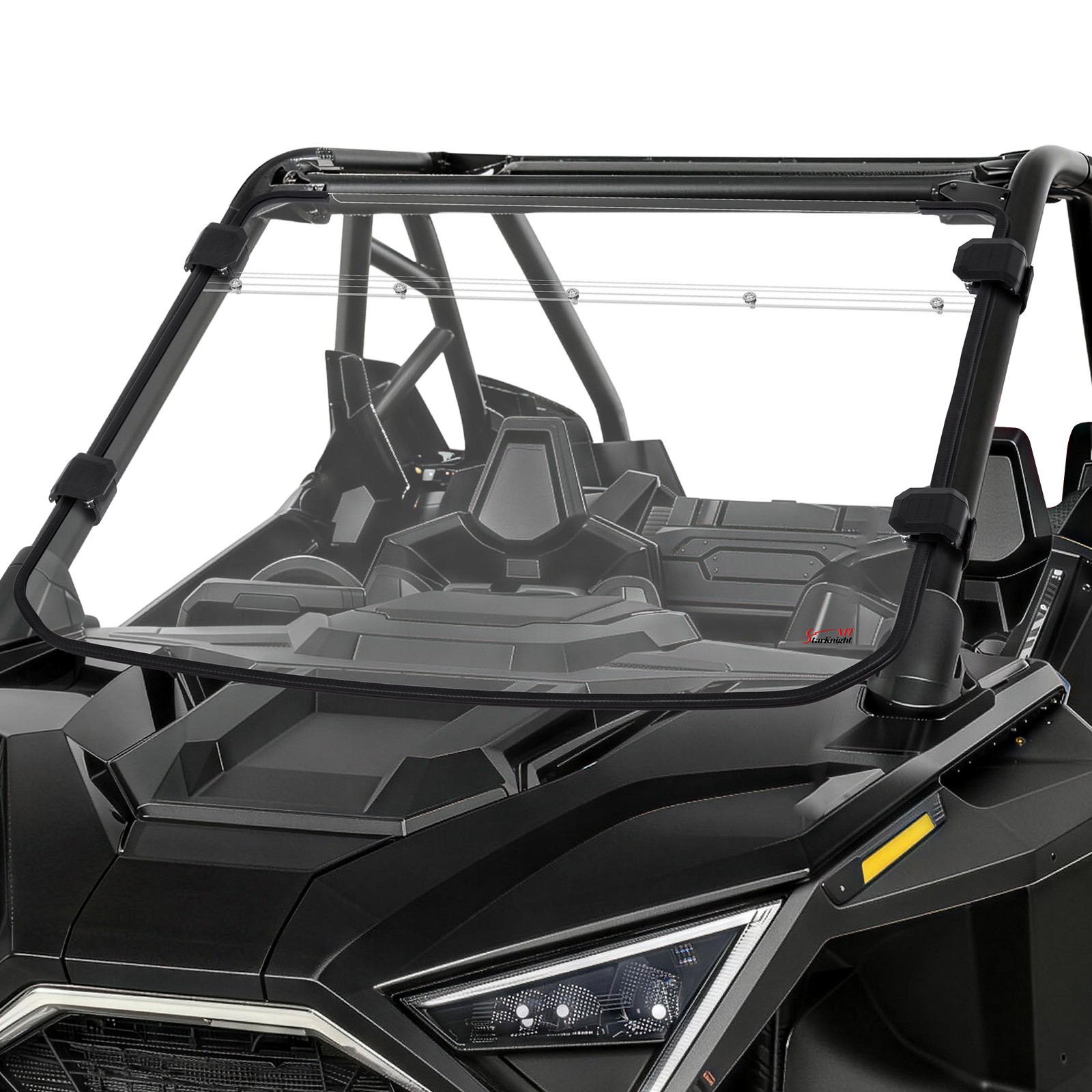 UTV Full Front Windshield Scratch Resistant for Polaris RZR PRO XP/S4 2025-2026