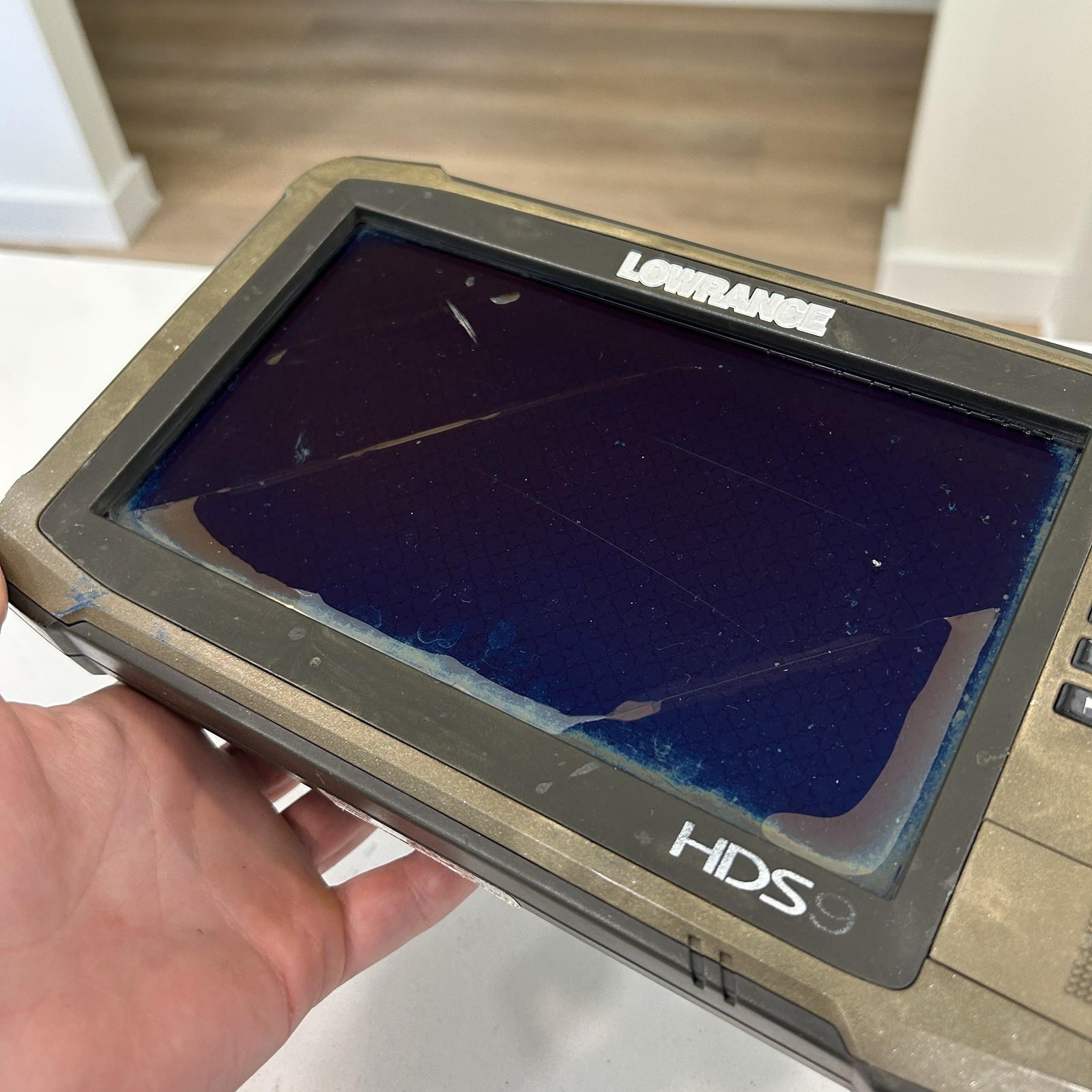Lowrance HDS 9 Gen 3 Fishfinder GPS Head Unit Tested Working