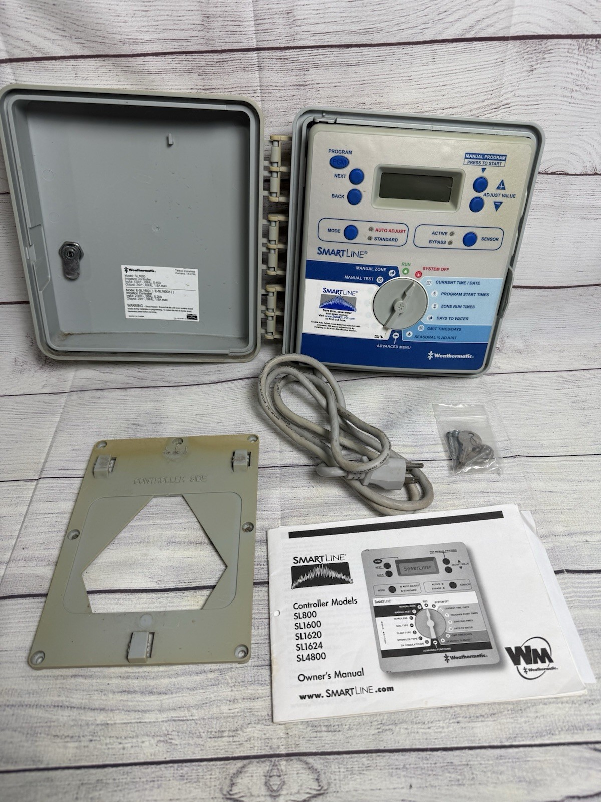 Weathermatic SL-1600 SmartLine Irrigation Controller W/ Key & Case Tested