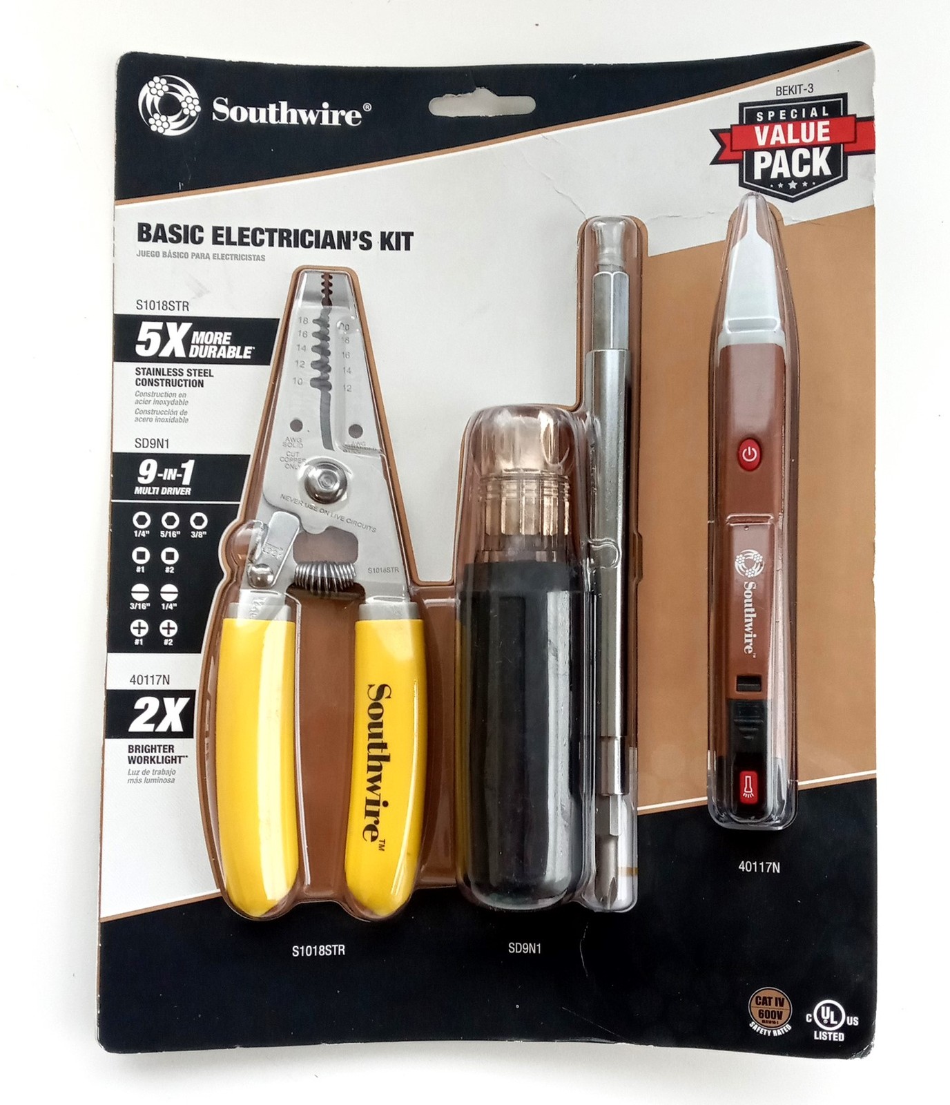 Southwire BEKIT-3 Basic Electricians Tool Kit