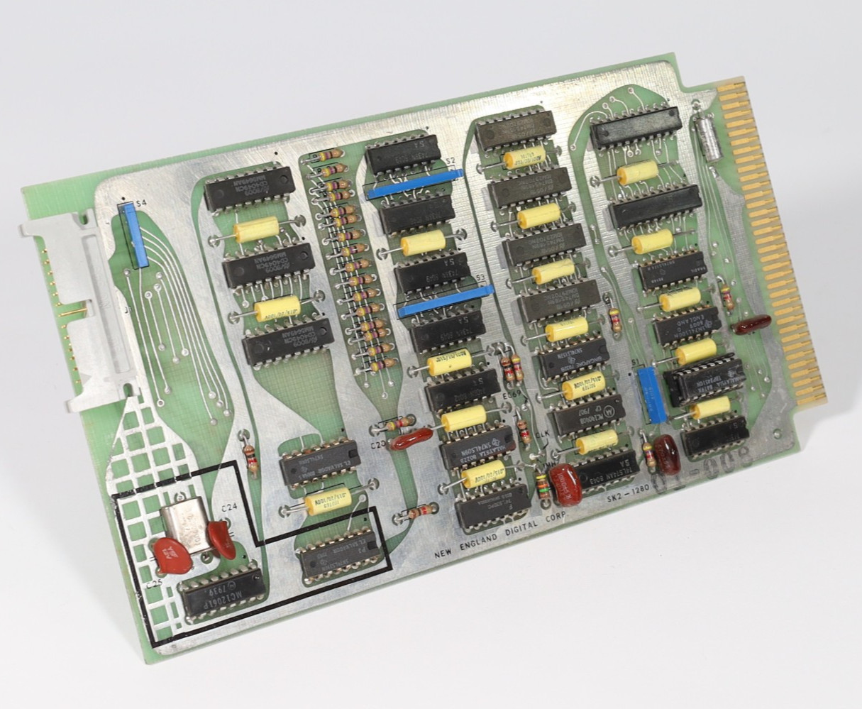 New England Digital Synclavier SK2-1280 Computer Bin Card
