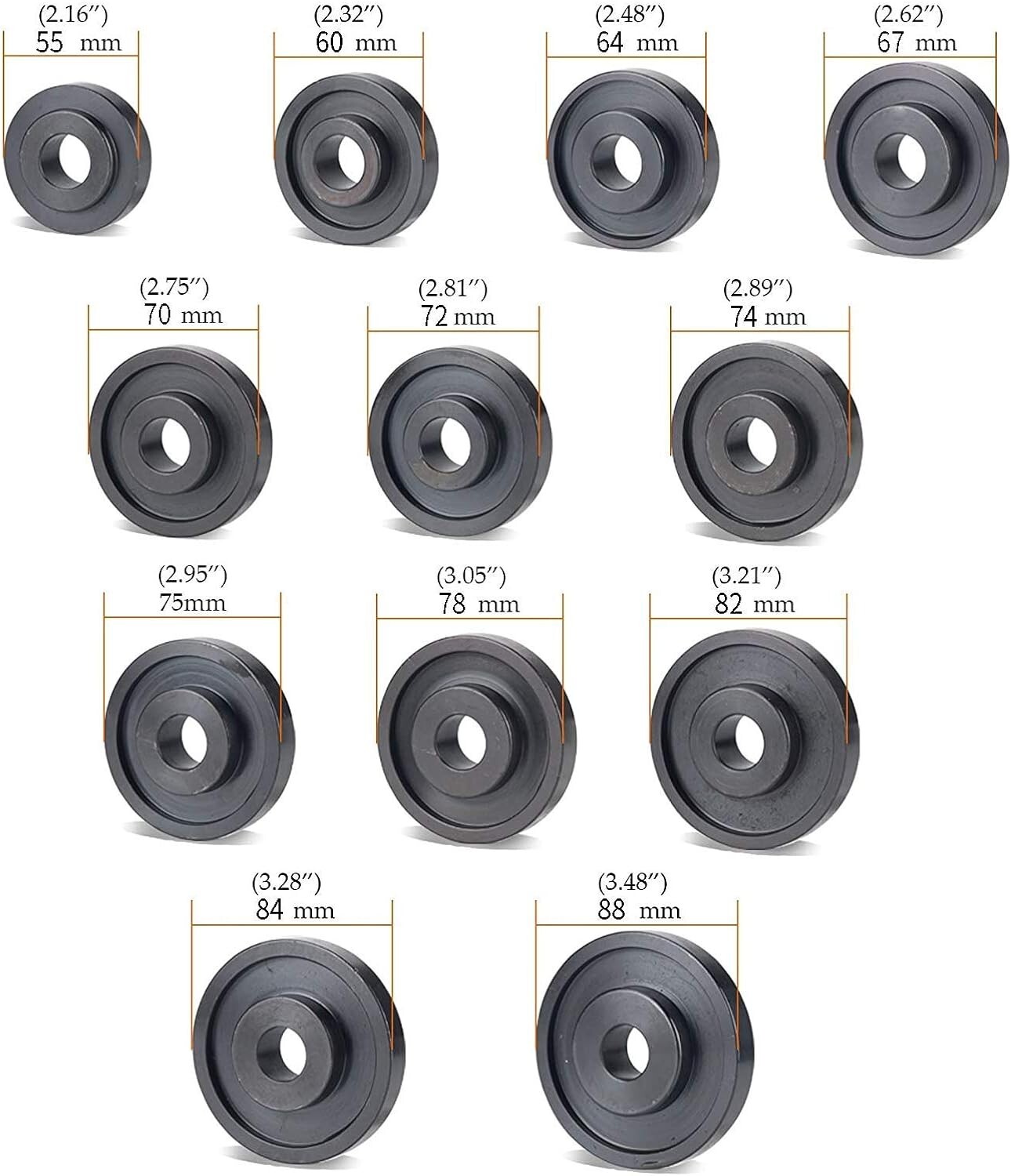 23PC Front Wheel Drive Bearing Adapter Puller Press Replacement Installer Set