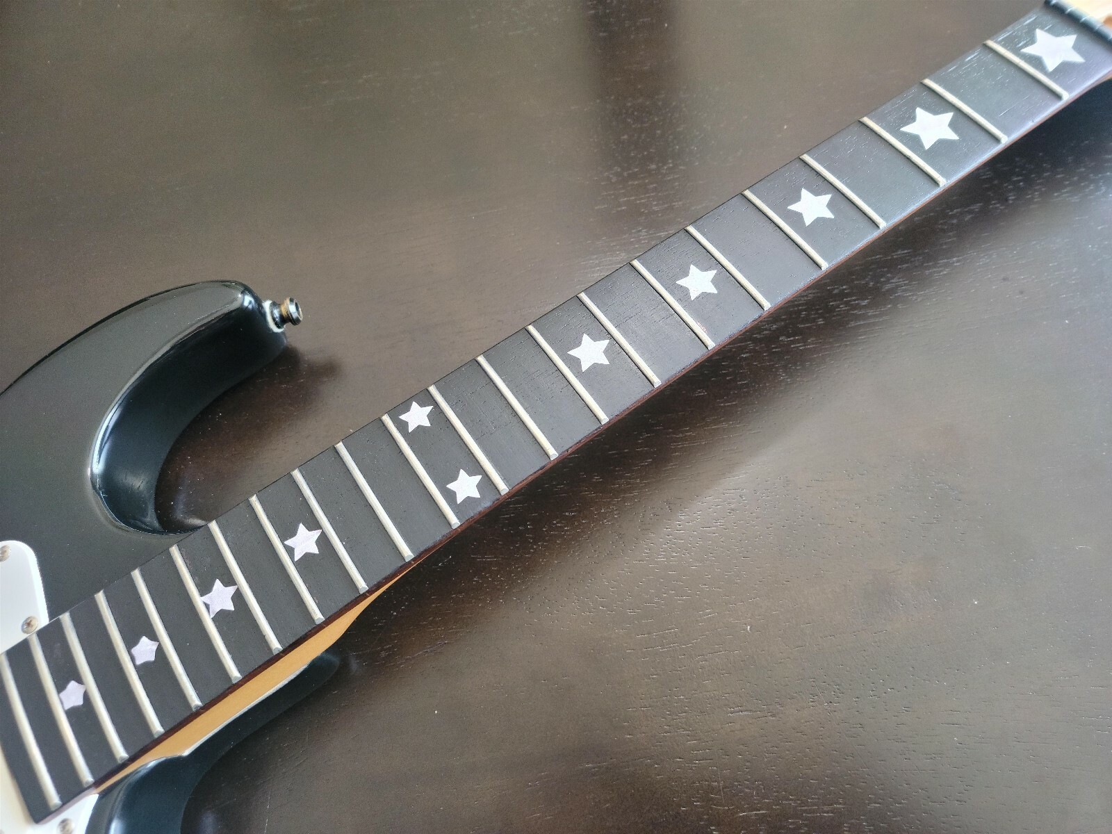 Pearl/Pearloid MOP Stars Fretboard Markers Vinyl Decals Inlays for Any Guitar