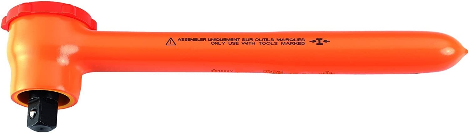 FACOM 1000 Volt VDE Insulated Electrician Ratchet 1/2" Drive S.151AVSE