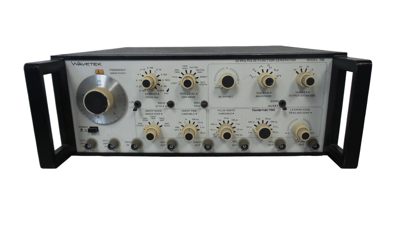 Wavetek 166 Pulse/Function Generator 50 MHz - Free Shipping