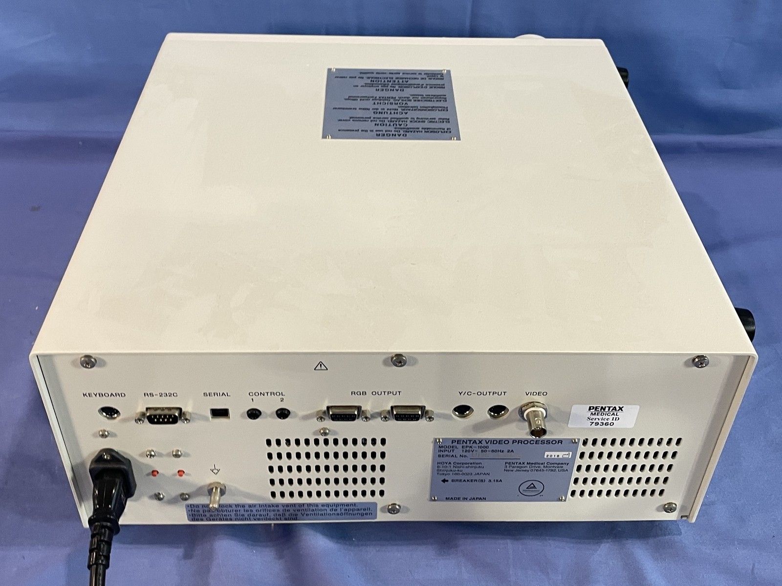 Pentax EPK-1000 Endoscope Video Processor